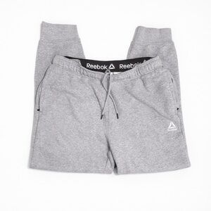 Reebok Gray Jogger Shorts-Size XL